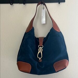 Dooney & Bourke Blue and Brown Women's Bag